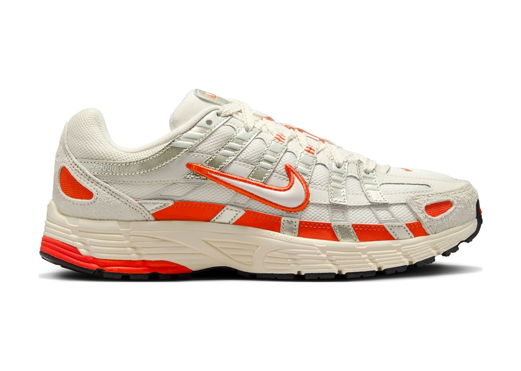 Nike P-6000 Kadın Sneaker Ayakkabı-sportxoutlet Beyaz - Turuncu
