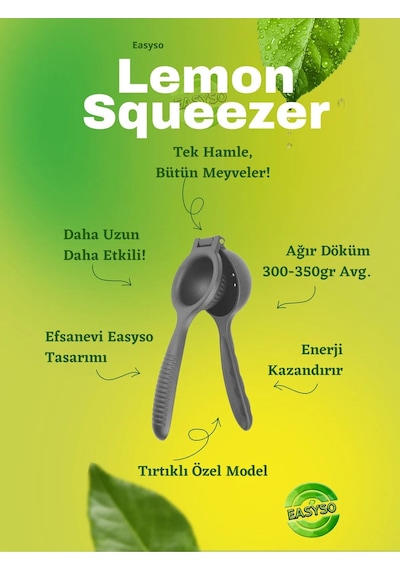 Gerçek Döküm Narenciye Ve Limon Sıkacağı Efsanevi Modeli Büyük Boy Paslanmaz Döküm Diğer