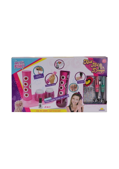 3847 Pretty Pinky 2in1 Tırnak Tasarım Seti -sunman - Zmff-898480 1 Adet