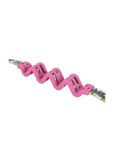 M-pets Urban Style Graffti Köpekler İçin Şok Emici Gezdirme Kayışı Medium 2x120 Cm 244-58055.01 Çok Renkli