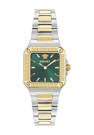 Versace Greca Edge Vrscve5g00326 Kadın Kol Saati Metalik Gri