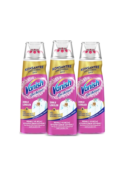 Vanish Oxi Action Konsantre Leke Çıkarıcı Jel 200 MLx 3
