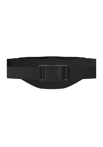 Butterfly Reflektörlü Siyah Bel Çantası Model 001 Omuz Bel Çanta Spor Günlük Gym Drill Genç Siyah