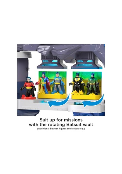 Imaginext Dc Super Friends Süper Büyük Batcave Batman Evi Batman Mağarası İmaginext