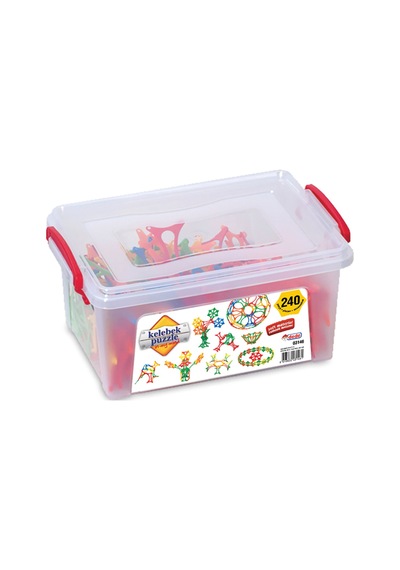 Dede Kelebek Puzzle Küçük Box 240 Parça - 3 Adet Tarı