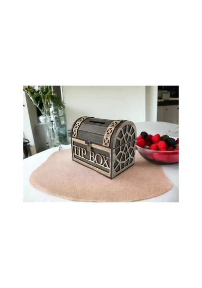 Klitli Tip Box Bahşiş Kutusu Ve Kumbara Sandık Tipi Tipbox Cn