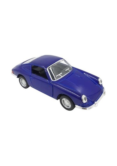Nostaljik Klasik Metal Çek Bırak Araba Mavi Kapılar Açılır 1/36 Ölçek Mod:4 Diğer