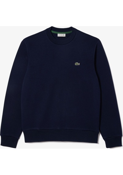 Lacoste Erkek Regular Fit Bisiklet Yaka Sweatshirt Lacivert