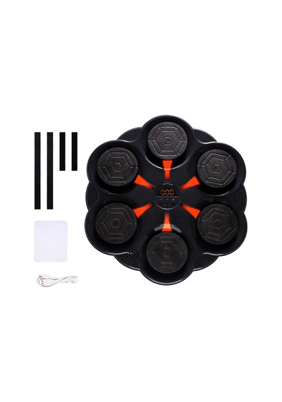 Duvar Boks Makinesi Müzikli Bluetooth Hoparlör Özellikli Led Işıklı Ritimli 9 Mod Seviye Ayarlı Box