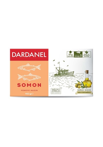 Dardanel Zeytinyağlı Somon 110 G - 7 Adet Tarı