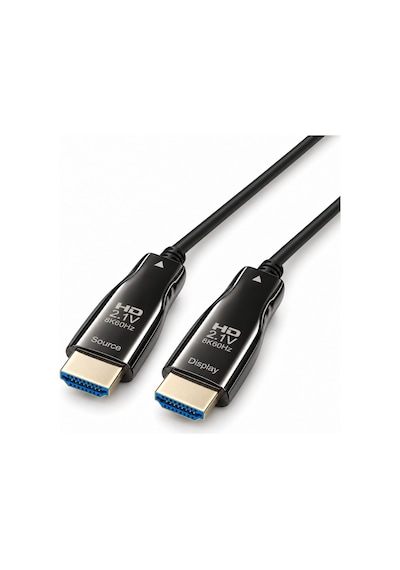 Primex Px-fbrhd20 Hdmı 2.1 Aktif Fiber Optik Kablo 20 Metre, 8k 60hz 4k 120hz 1080p 240hz, 48gbps Earc Dynamic Hdr Vrr Allm Destekli, Source-dısplay Yönlü Aoc Hdmı Kablosu 38548322