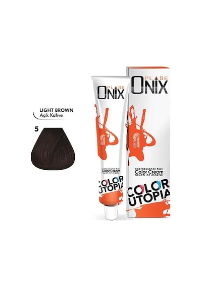 Tüp Saç Boyası 60 Ml Profesyonel Boya - 5 Açık Kahve