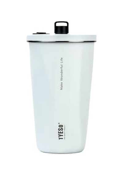 Crush Tumbler Vakumlu Paslanmaz Çelik Termos 600 Ml Beyaz Genel