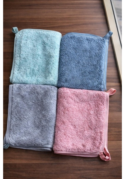 Mikrofiber Yumuşak Dokulu Temizlik Bezi 30 40 Mutfak Temizlik Havlusu Leke, Koku Yapmaz 1 Adet Diğer