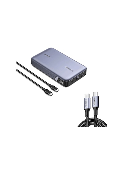 Ugreen PB720 20.000 Mah 100W 2XUSB-C 1XUSB-A Powerbank