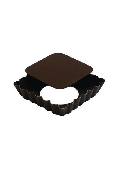 Tart Kalıbı Mini Kare Çıkma Tabanlı 10 Cm Diğer