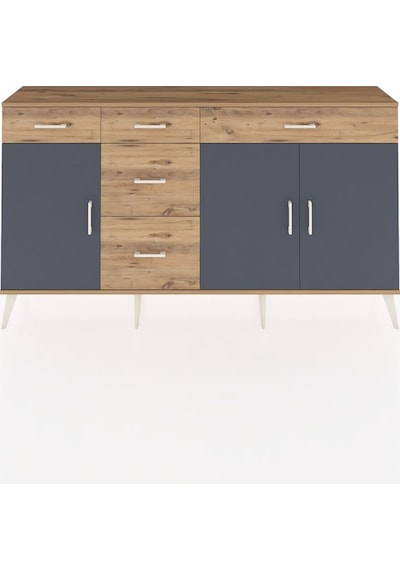 Arges Konsol 2 Raflı 5 Çekmeceli 3 Kapaklı 176x30x99 Çam-antrasit/çam Antrasıt/atlas Çam - Atlas Çam Arges Konsol 2 Raflı 5 Çekmeceli 3 Kapaklı 176x30x99 Çam-antrasit/çam Antrasıt/atlas Çam - Atlas Çam