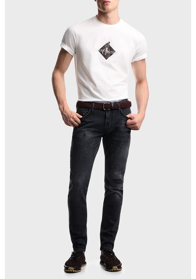 Emporio Armani Pamuklu Slim Fit Düşük Bel Jeans Erkek Kot Pantolon Em000121 Af29286 M8001 Gri Emporio Armani Pamuklu Slim Fit Düşük Bel Jeans Erkek Kot Pantolon Em000121 Af29286 M8001 Gri