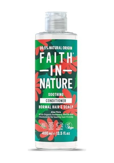%99 Doğal Yenileyici Saç Bakım Kremi Normal &amp Kuruya Dönük Saçlar İçin Aloe Vera, 400 Ml
