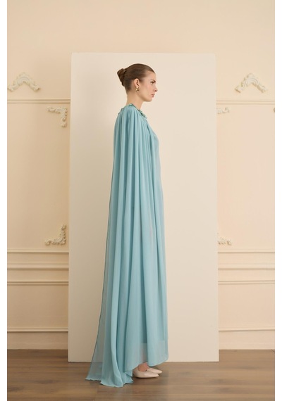 Senna Reneta Dress Mint Yeşil
