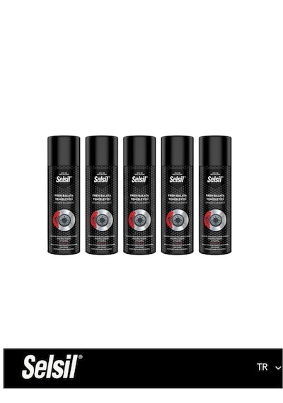 Selsil Fren Balata Temizleme Spreyi 500 Ml 5 Adet