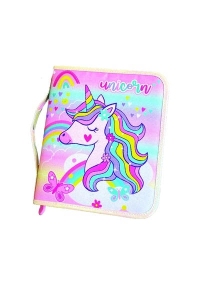 Unicorn Komple Kalem Çantası, 36 Parçalı Kırtasiye Seti, Fermuarlı, Çok Renkli Diğer