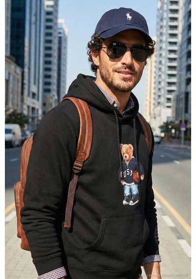 Buratti Erkek Sweat 6141003b Siyah Siyah