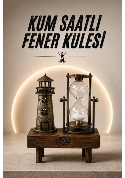 Mey İthalat Eyfel Kulesi Ve Deniz Feneri Dekoratif Masa Biblosu Hediyelik 71691566