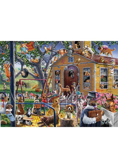 Anatolian 1000 Parçalık Puzzle - Teneffüs 1133