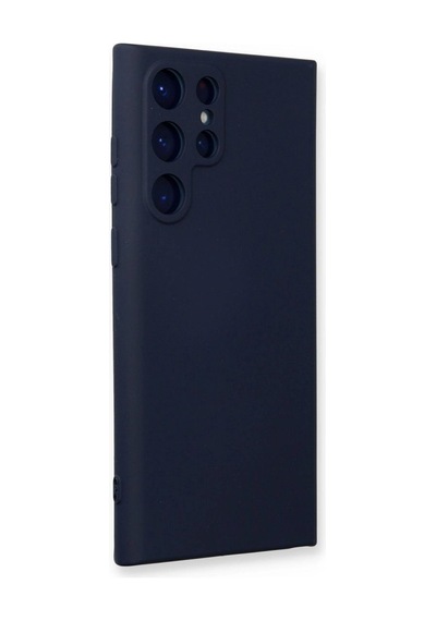 Samsung Galaxy S24 Ultra Kılıf Nano İçi Kadife Silikon - Lacivert