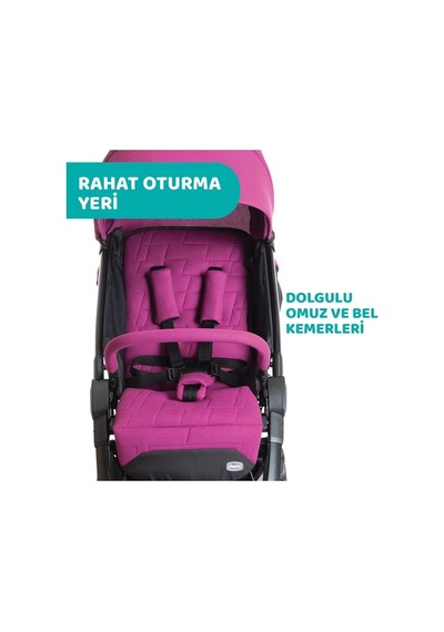 Chicco We Bebek Arabası Siyah