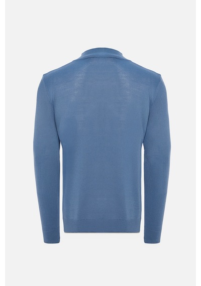 Tudors Erkek Slim Fit Dar Kesim Yarım Balıkçı Yaka Düz İndigo Triko Kazak-32483 Indıgo İndigo Tudors Erkek Slim Fit Dar Kesim Yarım Balıkçı Yaka Düz İndigo Triko Kazak-32483 Indıgo İndigo