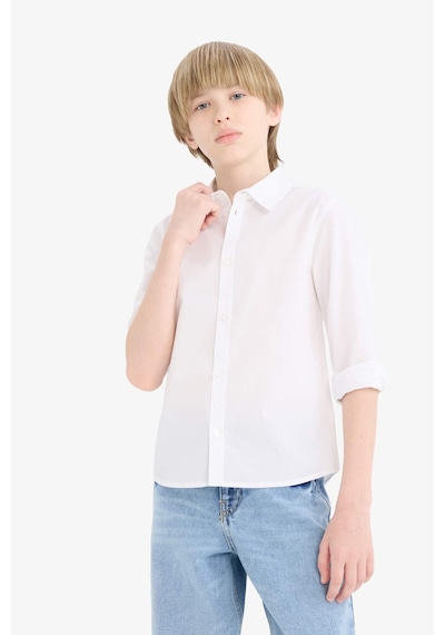 Defacto Erkek Çocuk Okula Dönüş Regular Fit Polo Yaka Poplin Uzun Kollu Gömlek T8853a625auwt83 Beyaz Defacto Erkek Çocuk Okula Dönüş Regular Fit Polo Yaka Poplin Uzun Kollu Gömlek T8853a625auwt83 Beyaz