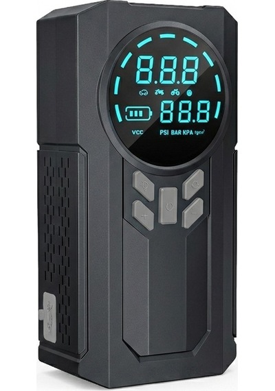 Yek Outdoor Akıllı Dijital Ekranlı Araç Lastik Şişirici Ve Akü Takviye Cihazı 150 Psı 12.000 Mah