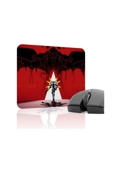 Ultrakill Kaymaz Dikişli Kauçuk Oyuncu Mousepad V5 - 22x18 Gaming Mouse Pad Fare Altlığı