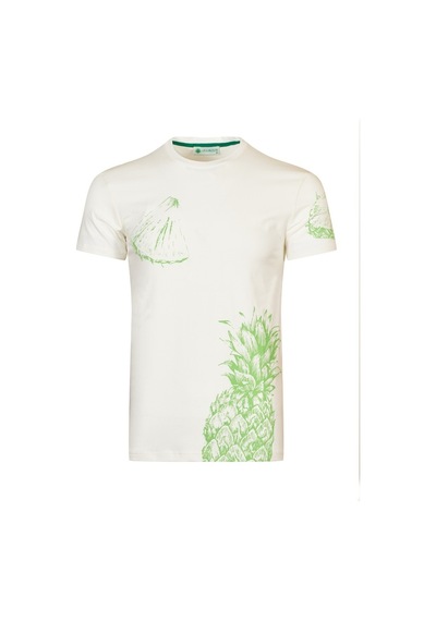 Layyagosta Erkek Sıfır Yaka T-Shirt-Şeffaf