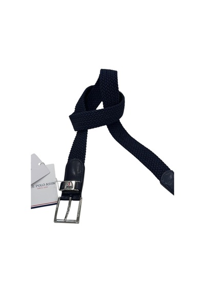 U.S. Polo Assn. Erkek Örgülü Kemer K24ak003 Lacıvert