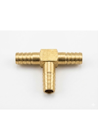 Akel Hava Jak Üçlü Hortum Ekleme 8mm Ak8556 Altın - Krom