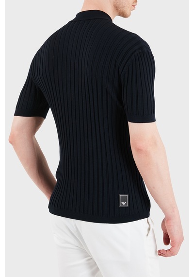 Emporio Armani Erkek Polo Yaka Kazak Em004389 Af23418 Ub118 Lacivert