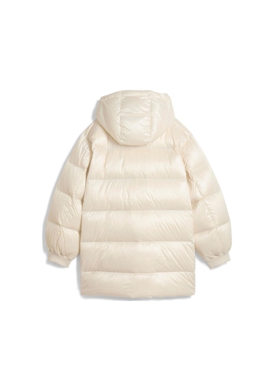 Puma Style Hooded Down Kadın Bej Ceket 68838987
