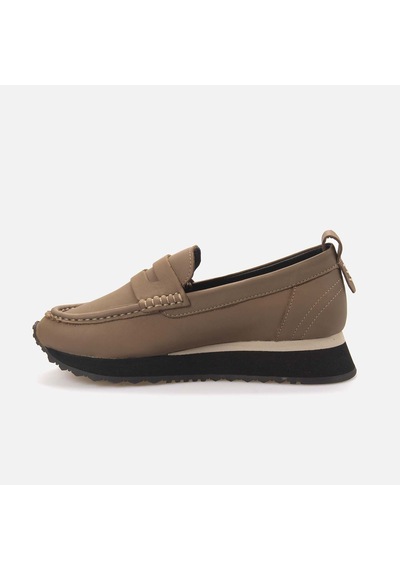 Rouge Kadın Loafer 117 Toprak