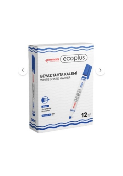 Ecoplus Beyaz Tahta Kalemi 1 Kutu 12'li