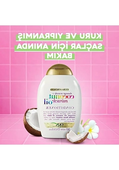 Ogx Yıpranma Karşıtı Coconut Miracle Oil Saç Bakım Kremi 385 Ml
