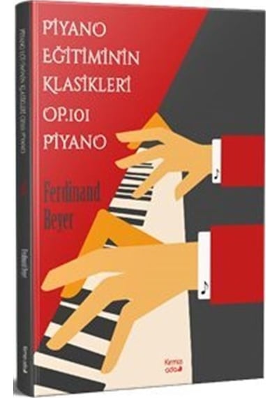 Piyano Eğitiminin Klasikleri Op. 101 Piyano - Ferdinand Beyer - Kırmızı Ada Yayınları
