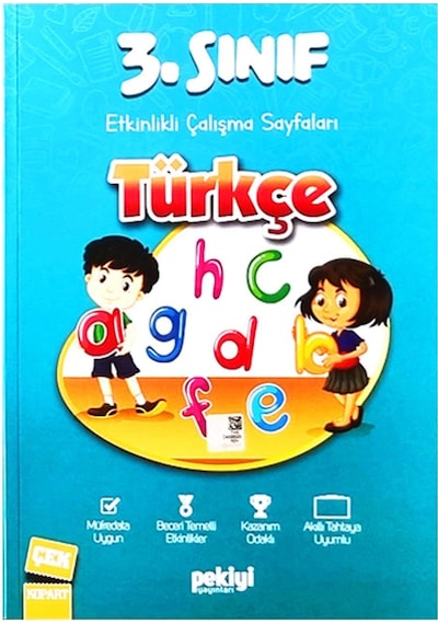3.sınıf Soru Bankası Seti 5 Kitap Etkinlikli Çalışma Seti Matematik Türkçe Hayat Bilgisi