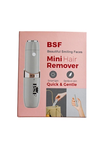 BSF Beautiful Smiling Faces Ls-01 Mini Face Yüz Tüy Alma Tıraş Makinesi Temizleme Fırçası
