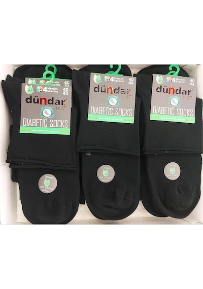 Dündar Çorap Dündar Erkek Bambu Plus Konç Patik Çorap 5985 - 6 Adet 001