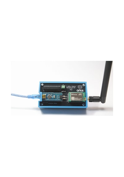 Lora Haberleşme Modülü Için Lora-nano Geliştirme Kiti V3 - Mavi Kutulu ( Lora Ve Arduino Nano Dahil)