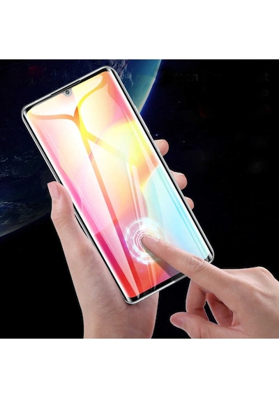 Xiaomi Mi Note 10 Lite Nano Pet Full Ekran Koruyucu Siyah