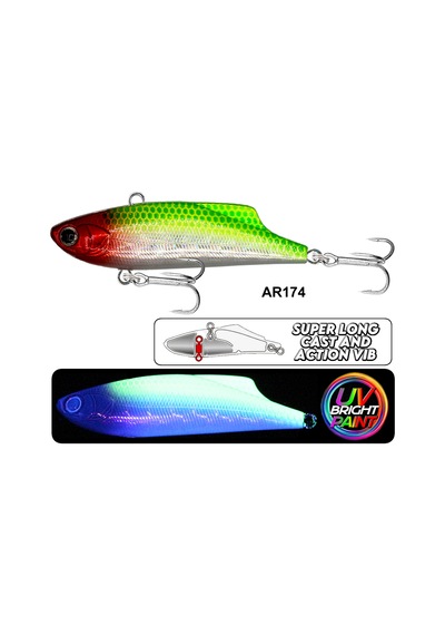 Eurofish Aragon Vixen Vib 70mm 18gr Vibrasyon Maket Balık Ar174